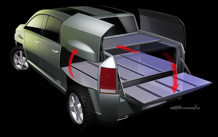  GMC Terra4 Concept 2002 года  (фото 8 из 16)